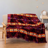 Silk Touch One-Ply Throw Blanket – Assorted Colours (50″×60″)